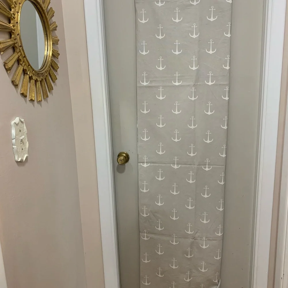 Anchor Print cloth Shower Curtain